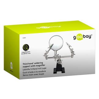 Goobay Derde hand met vergrootglas | Goobay (Incl. 2 klemmen) 51199 K100908087 - 3