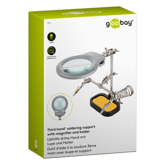 Goobay Derde hand met vergrootglas | Goobay (Incl. soldeerstandaard) 51226 K100908084 - 3