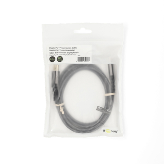 Goobay DisplayPort kabel 1.4 | Goobay Plus | 2 meter (8K@60Hz, HDR) 65265 K010214414 - 4