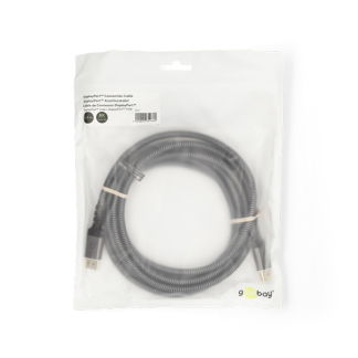 Goobay DisplayPort kabel 1.4 | Goobay Plus | 3 meter (8K@60Hz, HDR) 65266 K010214415 - 4