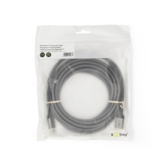 Goobay DisplayPort kabel 1.4 | Goobay Plus | 5 meter (8K@60Hz, HDR) 65267 K010214416 - 4