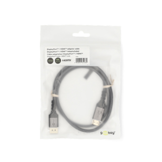 Goobay DisplayPort naar HDMI kabel | Goobay Plus | 1 meter (4K@60Hz) 65268 K010214417 - 4