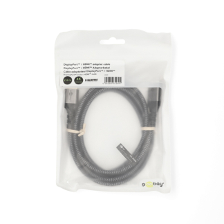 Goobay DisplayPort naar HDMI kabel | Goobay Plus | 2 meter (4K@60Hz) 65269 K010214418 - 4