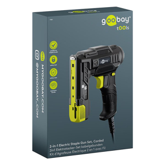 Goobay Elektrische tacker | Goobay (70W, Incl. nietjes en spijkers) 77820 K180108132 - 4
