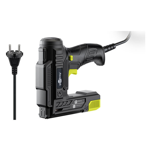 Goobay Elektrische tacker | Goobay Tools (70W, Incl. nietjes en spijkers) 77820 K180108132 - 2