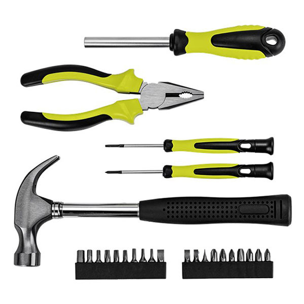 Goobay Gereedschapsset | Goobay Tools | Starter | 26-delig (Met opbergkoffer) 77845 K100401020 - 4