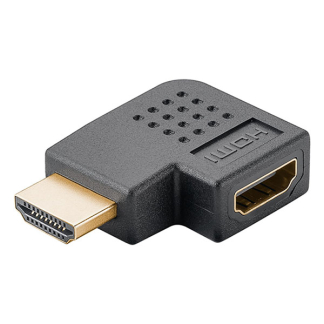 Goobay HDMI adapter | Goobay | Horizontaal (8K@60Hz, 90°, Verguld) 65745 K010214353 - 1