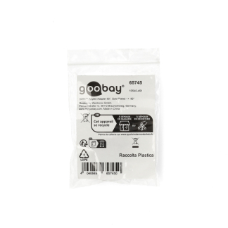 Goobay HDMI adapter | Goobay | Horizontaal (8K@60Hz, 90°, Verguld) 65745 K010214353 - 3