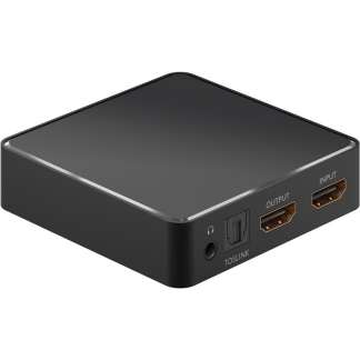Goobay HDMI audio extractor | Goobay | 4K@30Hz (HDMI, Toslink, Jack) 58469 K020100083 - 1