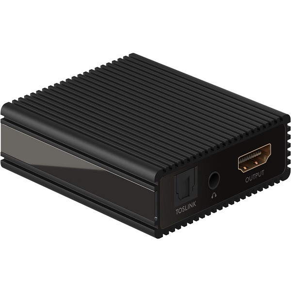 Goobay HDMI audio extractor | Goobay | 4K@60Hz (HDMI, Toslink, Jack) 58477 K020100084 - 1