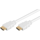 HDMI kabel 2.0 | Goobay | 10 meter (Wit, 4K@60Hz, HDR)