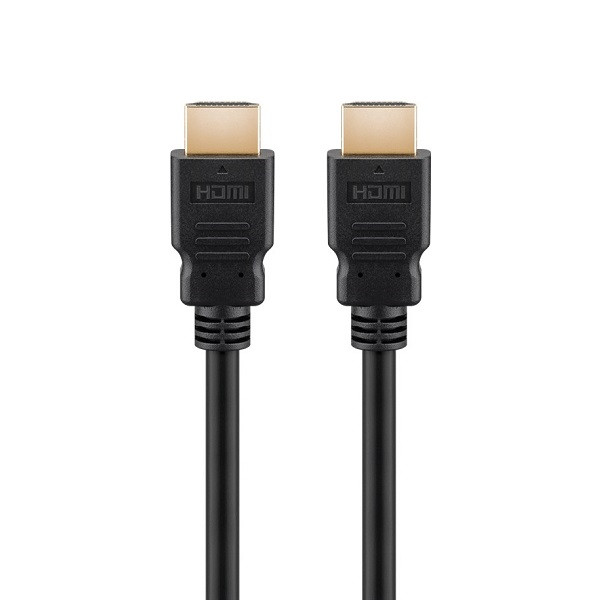 Goobay HDMI kabel 2.1 | 1.5 meter (8K@60Hz, HDR, Zwart) 41083 K010101073 - 1