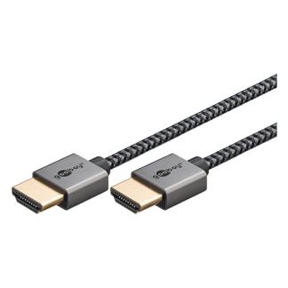 Goobay HDMI kabel 2.1 | Goobay Plus | 0.5 meter (8K@60Hz, HDR, 48Gbps) 75756 K101303059