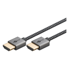 Goobay HDMI kabel 2.1 | Goobay Plus | 1 meter (8K@60Hz, HDR, 48Gbps) 75757 K101303060 - 1