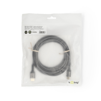 Goobay HDMI kabel 2.1 | Goobay Plus | 5 meter (8K@60Hz, HDR) 65263 K010214432 - 5