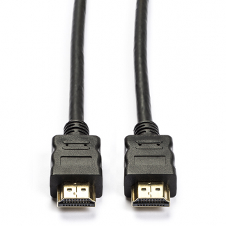 Goobay HDMI kabel 4K | 0.5 meter (30Hz) 69122 CVGP34000BK05 K5430SW.0.5 A010101000 - 