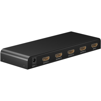 Goobay HDMI splitter | Goobay | 4-poorts (4K@30Hz, Actief) 58482 K020100078 - 1
