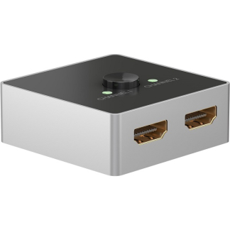 Goobay HDMI switch | Goobay | 2-poorts (4K@60Hz, HDCP, Bi-directioneel) 58486 K020100071 - 1