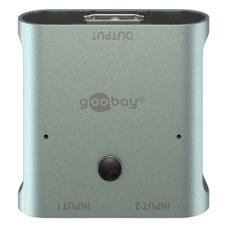 Goobay HDMI switch | Goobay | 2-poorts (8K@60Hz, HDCP, Bi-directioneel) 77791 K170108390 - 3