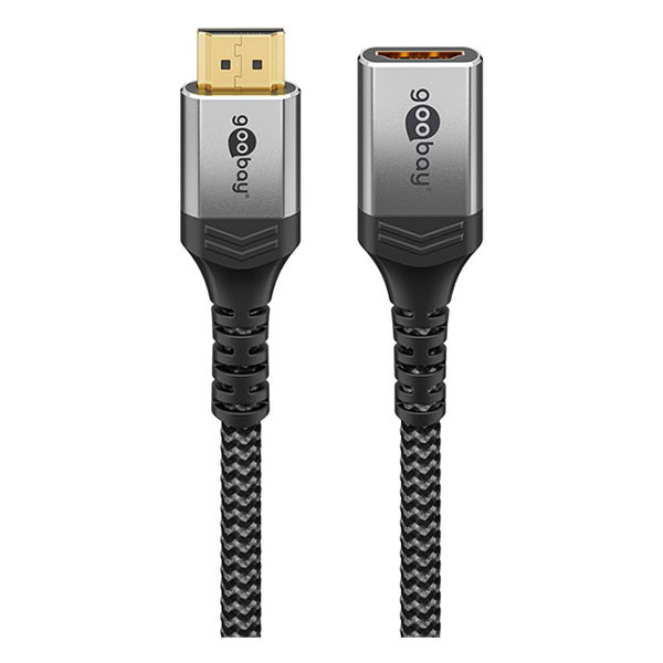 Goobay HDMI verlengkabel | Goobay | 0.5 meter (8K@60Hz, Verguld) 79103 K010605483 - 2