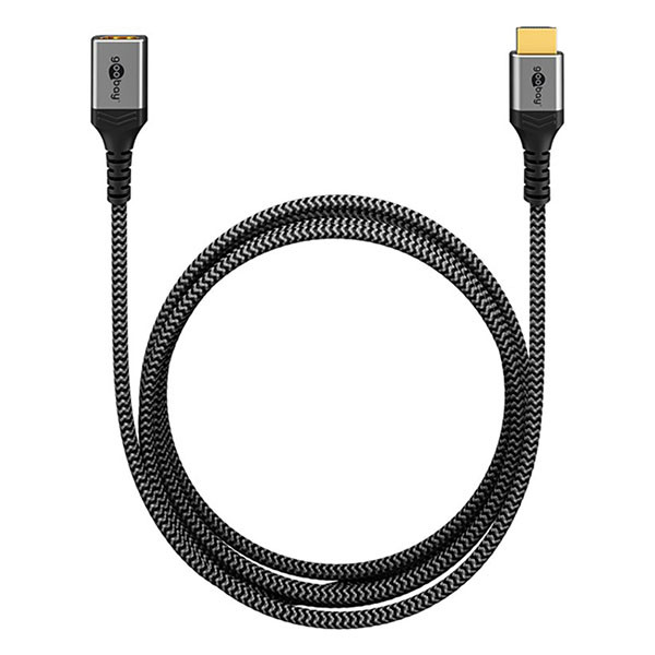 Goobay HDMI verlengkabel | Goobay | 0.5 meter (8K@60Hz, Verguld) 79103 K010605483 - 4