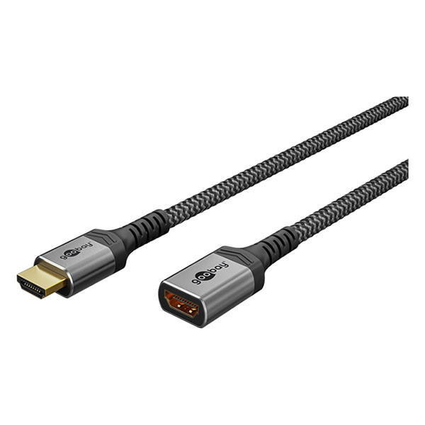 Goobay HDMI verlengkabel | Goobay | 5 meter (8K@60Hz, Verguld) 79108 K010605488 - 1