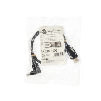 Goobay Haakse HDMI kabel 2.0 | Goobay | 0.5 meter (4K@60Hz, 90°, HDR) 61293 K010214355 - 4