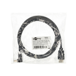 Goobay Haakse HDMI kabel 2.0 | Goobay | 1.5 meter (4K@60Hz, 270°, HDR) 61273 K010214363 - 4