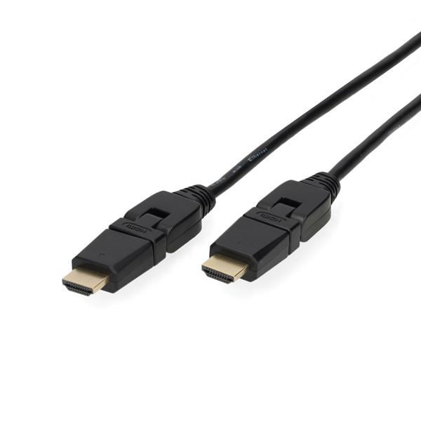 Goobay Haakse HDMI kabel 2.0 | Goobay | 1.5 meter (4K@60Hz, 360° draaibaar, HDR) 61283 K010214367 - 1