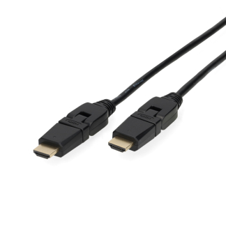 Goobay Haakse HDMI kabel 2.0 | Goobay | 1.5 meter (4K@60Hz, 360° draaibaar, HDR) 61283 K010214367 - 1