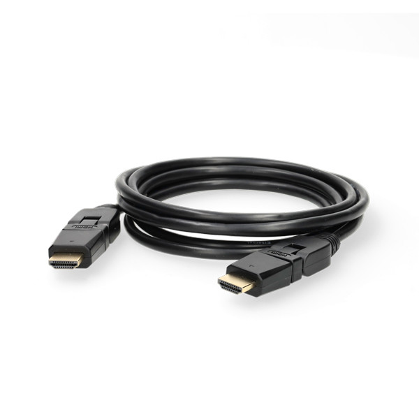Goobay Haakse HDMI kabel 2.0 | Goobay | 1.5 meter (4K@60Hz, 360° draaibaar, HDR) 61283 K010214367 - 3