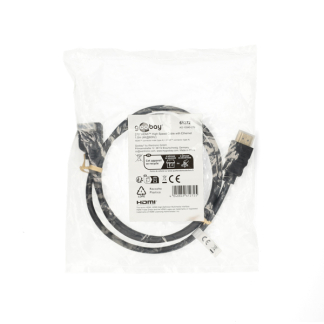 Goobay Haakse HDMI kabel 2.0 | Goobay | 1 meter (4K@60Hz, 270°, HDR) 61272 K010214362 - 4