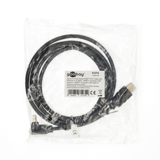 Goobay Haakse HDMI kabel 2.0 | Goobay | 2 meter (4K@60Hz, 270°, HDR) 61274 K010214364 - 4