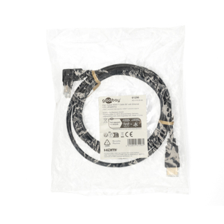 Goobay Haakse HDMI kabel 2.0 | Goobay | 2 meter (4K@60Hz, 90°, HDR) 61296 K010214358 - 4