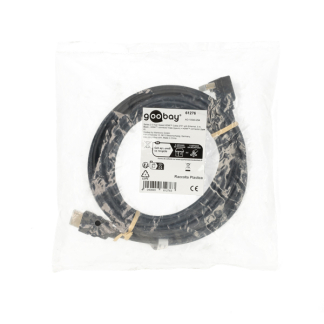 Goobay Haakse HDMI kabel 2.0 | Goobay | 5 meter (4K@60Hz, 270°, HDR) 61276 K010214366 - 4