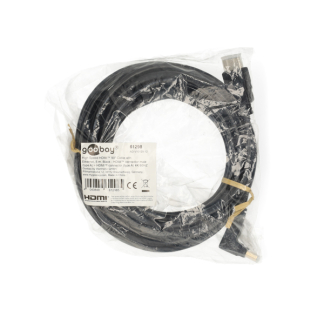 Goobay Haakse HDMI kabel 2.0 | Goobay | 5 meter (4K@60Hz, 90°, HDR) 61298 K010214360 - 4