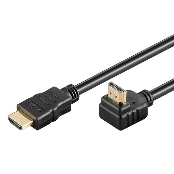 Goobay Haakse HDMI kabel 4K | Goobay | 5 meter (60Hz, 90°, HDR) 61298 A010214360 - 1