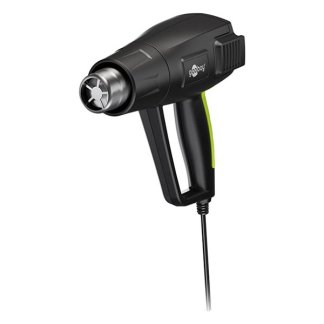 Goobay Heteluchtpistool | Goobay | Premium | 1500W (2 standen, Temperatuurregelaar, LCD scherm, Incl. 4 mondstukken) 77823 K101303050 - 4