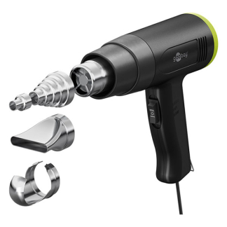 Goobay Heteluchtpistool | Goobay Tools | Advanced | 1500W (2 standen, Incl. 4 mondstukken) 77821 K101303048 - 1