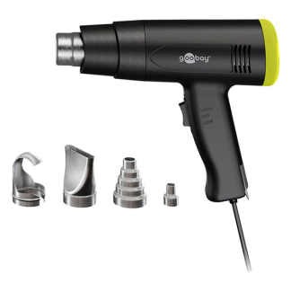 Goobay Heteluchtpistool | Goobay Tools | Advanced | 1500W (2 standen, Incl. 4 mondstukken) 77821 K101303048 - 2