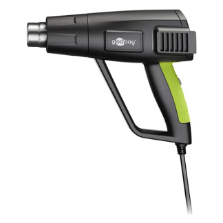 Goobay Heteluchtpistool | Goobay Tools | Premium | 1500W (2 standen, Temperatuurregelaar, LCD scherm, Incl. 4 mondstukken) 77823 K101303050 - 5