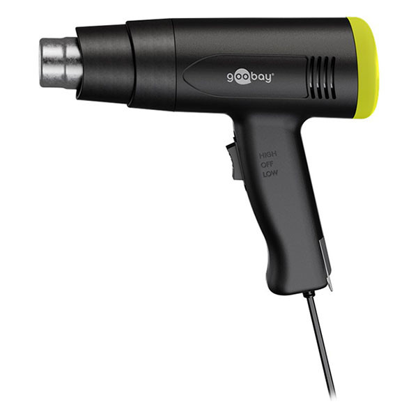 Goobay Heteluchtpistool | Goobay Tools | Superior | 1500W (2 standen, Temperatuurrgelaar, Incl. 4 mondstukken) 77822 K101303049 - 5