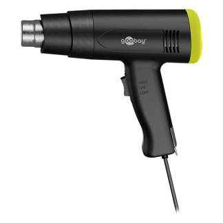 Goobay Heteluchtpistool | Goobay Tools | Superior | 1500W (2 standen, Temperatuurrgelaar, Incl. 4 mondstukken) 77822 K101303049 - 5