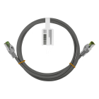 Goobay Internetkabel  | Cat8.1 S/FTP | 0.25 meter (100% koper, LSZH, PoE, Grijs) 61113 K010605452 - 4