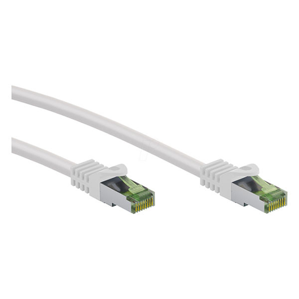 Goobay Internetkabel  | Cat8.1 S/FTP | 0.25 meter (100% koper, LSZH, PoE, Zwart) 61102 K010605446 - 1