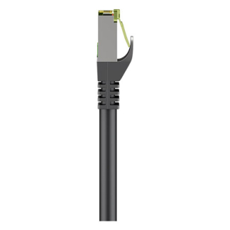 Goobay Internetkabel  | Cat8.1 S/FTP | 0.5 meter (100% koper, LSZH, PoE, Zwart) 61092 K010605459 - 3