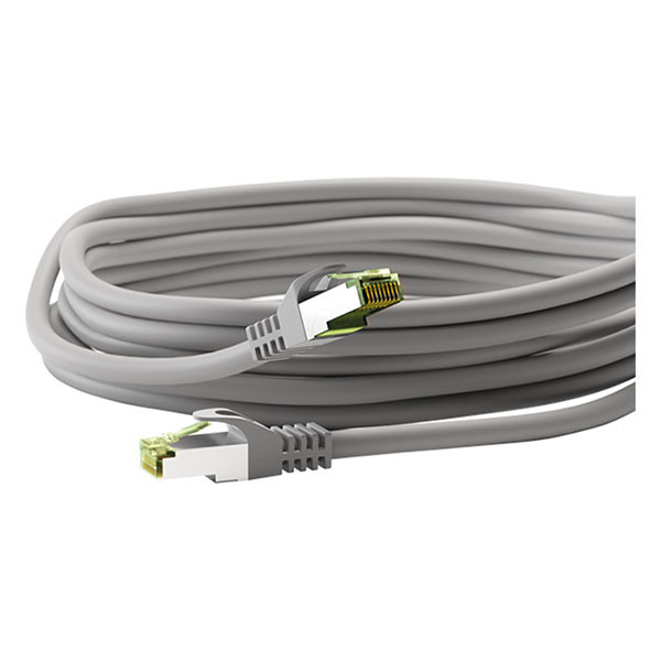 Goobay Internetkabel  | Cat8.1 S/FTP | 5 meter (100% koper, LSZH, PoE, Grijs) 61118 K010605457 - 4