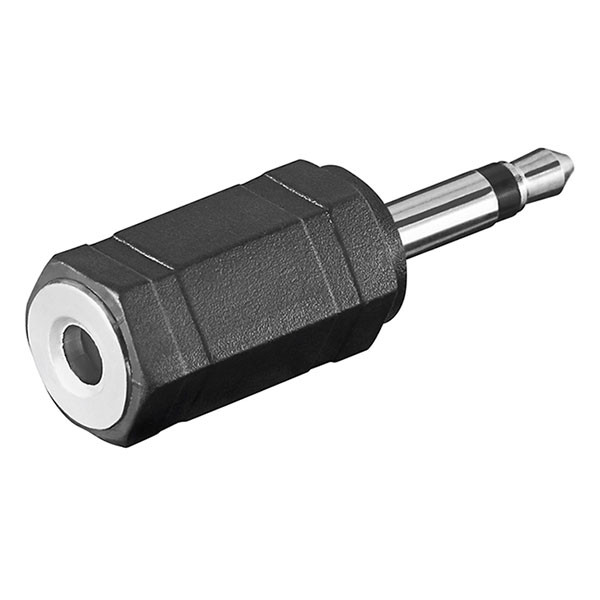 Goobay Jack adapter | M ↔ V  | Goobay (Mono naar Stereo, 3-polig) 11117 K010411078 - 1