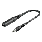 Goobay Jack adapter | V ↔ M  | Goobay | 0.2 m (Stereo, 3-polig) 50470 K010411077