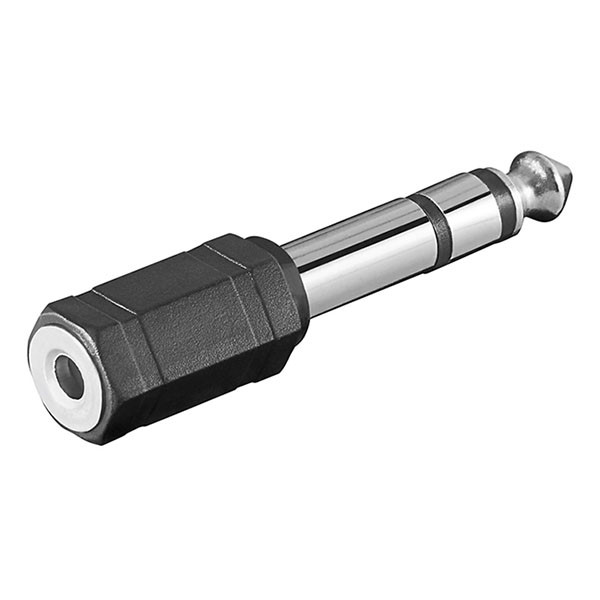 Goobay Jack adapter | V ↔ M  | Goobay (Stereo, 3-polig) 11100 K010411084 - 1